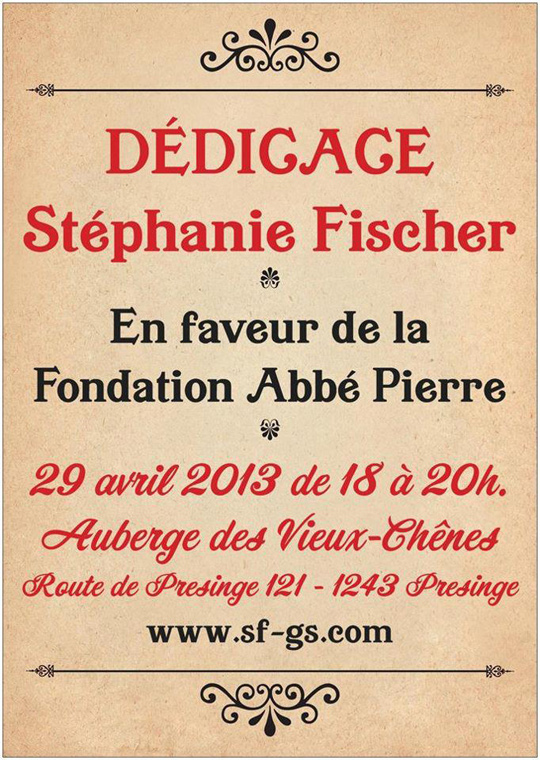 Stéphanie Fischer-dédicace-29.04.2013